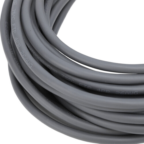 Satellite Cable Extension 15FT Rectangular Satellite Replacement Cable with 10 Fixers 2