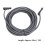 Satellite Cable Extension 15FT Rectangular Satellite Replacement Cable with 10 Fixers 5