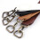 Short Bag Handle Strap Soft PU Leather Handag-Coffee color 3