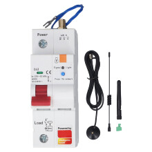 für Zigbee Smart Leistungsschalter 1P 63A Fernbedienung WIFI Messleistungsschalter für Tuya AC230V