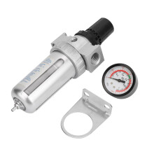 BSP 1/2" Luftkompressor Feuchtigkeitsabscheider Filterregler mit Montageanschluss