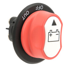 Battery Isolator Switch Disconnect Power Cut Off 50A DC 32V for Car Motorhome Marine Boat