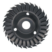 1pcs Angle Grinder Grinding Disc 28 Teeth Wood Grinding Wheel Abrasive Disc Woodworking Wood Shaping Disc