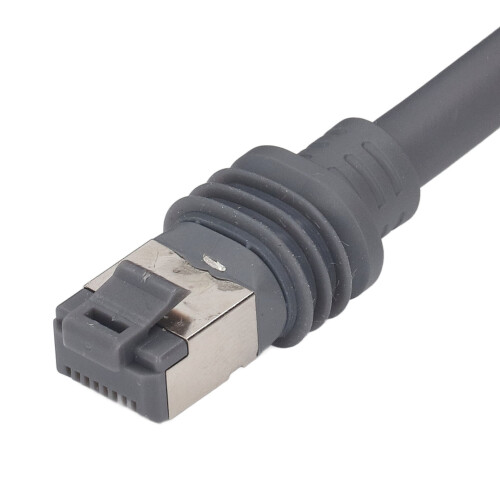 Rectangular Satellite Replacement Cable for Gen 3 49FT 15m Outdoor Waterproof High Speed Cat6 Extension Cord 2
