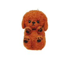 Wool Felting Kits For Kids And-Hug Tedd English version tuto