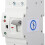 Dual Power Automatic Transfer Switch 2P 63A Millisecond Switching Power Transfer Switch ATS 220V 3