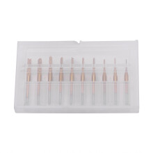 10 Stück titanbeschichtete 0,8 mm bis 3,17 mm Schaftfräser, Gravierbits, Rotationsfräser, 1/8'' Schaft