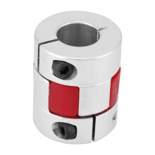 1 Stück Kupplungskupplung aus Aluminiumlegierung mit Pflaumenwelle, Anschluss D25 L30 12 12 mm