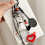 Unique Badminton Shaped Bag Accessory Metal Keyring 4