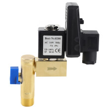 G1/2 DN15 Automatisches elektronisches Zeitablassventil für Luftkompressor Kondensat (AC110V)