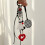 Unique Badminton Shaped Bag Accessory Metal Keyring 6