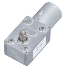 Schneckengetriebemotor, Turbo Getriebe, Vollmetall Selbsthemmungsgetriebe JGY‑370 DC24V10RPM