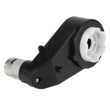 1 Stück Getriebe, geräuscharm, verschleißfest, Elektromotorgetriebe für Kinderauto Spielzeug (12V 18000RPM)