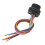 USB3.0 Connector Panel Thread Type 5.0Gbps IP67 Water Resistant USB3.0 Socket with 0.2m Cable 0.5A 2