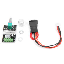 Drehzahlreglermodul für Gleichstrommotoren, PWM einstellbarer Schalter (CW/CCW), Controller Treiber, DC 6 V/12 V/24 V, 3 A