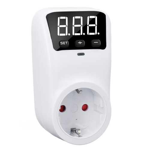 Digital Display Protector Outlet High and Low Voltage Protective Device for Refrigerator Air Conditioner EU Plug 230V 1