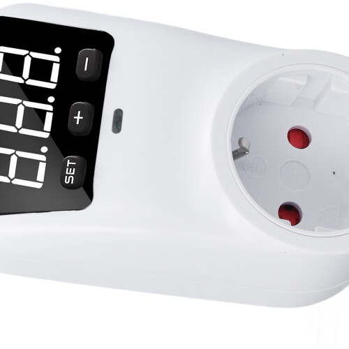 Digital Display Protector Outlet High and Low Voltage Protective Device for Refrigerator Air Conditioner EU Plug 230V 2