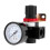 BR3000 G3/8'' Luftkompressor Druckregelventil mit Manometer 1