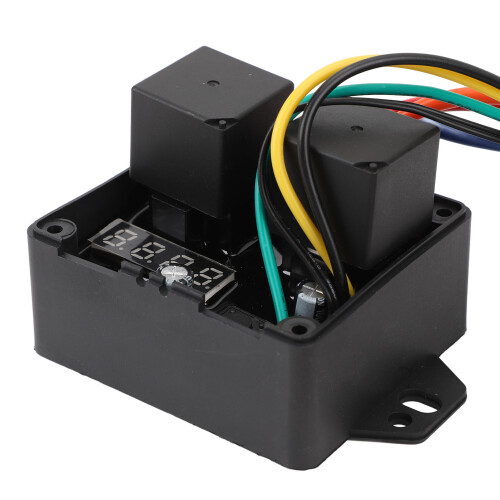 Digital Fans Controller 12V Adjustable Temperature Electric Thermatic Fan Control Switch Kit 2