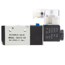 Stück pneumatisches Magnetventil 3 Wege 2 Positionen Typ G1/4 0,15 0,8 MPa (AC220V)