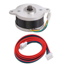 Extrudermotor mit Kabel, 10 Zahn Rundmotor für Reprap Ender 3 3D Druckerzubehör
