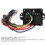 Digital Fans Controller 12V Adjustable Temperature Electric Thermatic Fan Control Switch Kit 5
