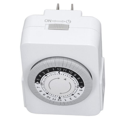 Smart Timer Plug 24 Hour Cycle Electronic Intelligent Timing Socket Switch Countdown Timer Outlet for Home Office 1
