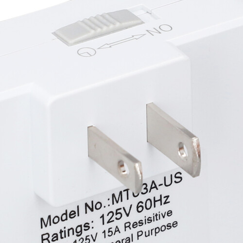 2PCS Mechanical Outlet Timer Space Saving 24 Hour Electrical Outlet Timer for Kitchen 2