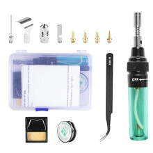 T-100 Portable Pen Type Gases Soldering Iron Gases Inflatable Soldering Iron Multifunctional Welding Temperature Adjustable Iron