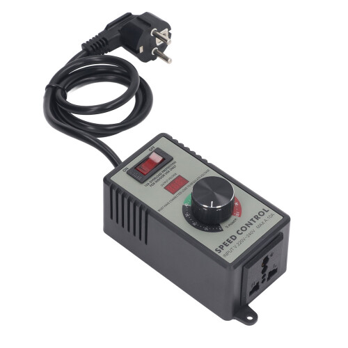 AC Motor Speed Controller Electric Fan Variable Speed Controller With 10A Universal Socket   4000W
