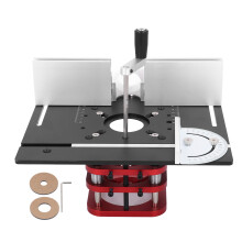 Frästisch Hebesystem Basis 51 mm Hub Metall Manuelle Frästisch Hebebasis für 64 bis 66 mm Durchmesser Motorgravier  und Nutenmaschinen