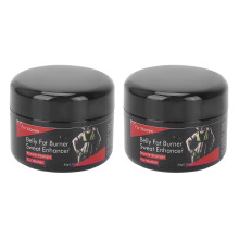 2 Stück Schlankheitscreme, Bauchmuskel Formungscreme, Übungs und Stärkungs Massagecreme, 60 g
