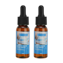 2 Stück ätherisches Öl zur Brustvergrößerung für Frauen, 30 ml