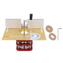 Router System Kit Aluminum Alloy and Stainless Steel Manual Lifting Router System Kit for Woodworking