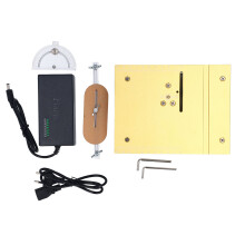 Kleine Tischkreissäge, tragbar, multifunktional, Mini Elektro Tischkreissäge für Holzbearbeitung, EU Stecker