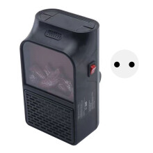 400 W Heizlüfter, elektrischer Schnellheizer, tragbar, für Schlafzimmer, Wohnzimmer, Büro, EU Stecker 220 V