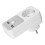 Voltage Protector Socket 3680W 16A Surge Protector Power Outlet with 2 USB Ports and Countdown Timer EU Plug 2
