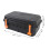 Cable Junction Box Square Shape IP54 Water Proof ABS Electrical Junction Box for Outdoor Black 5