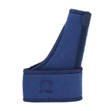 Daumenorthese aus Aluminiumstreifen, weich, atmungsaktiv, stabilisiert den Daumen bei Arthritis, Verstauchungen und Frakturen, blau, rechte Hand
