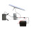 Satellite Extension Cable 30FT Waterproof Satellite Extension Cable Replacement for Generation 3 4