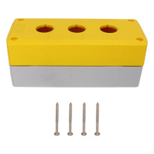 3 Loch Drucktasterkasten (22 mm), IP65 wasserdicht, für elektrische Geräte