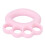 Hand Grip Strengthener Improve Flexibility Elastic Finger Exerciser Ring Pink (10LB) 2