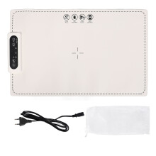 Speisenwärmmatte 38 x 60 cm, multifunktional, integriert, faltbar, 3 stufig elektrisch verstellbare Warmhalteplatte, EU Stecker 220–240 V