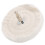 White Cloth Polishing Wheel Flat Type Cotton Mirror Surface Grinding Tools with Handle100mm 2