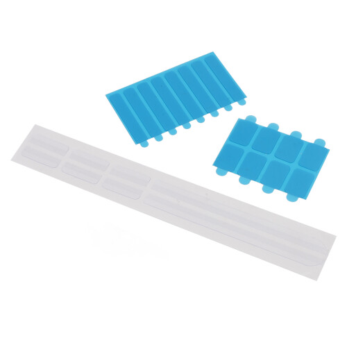 5 Set Privacy Screen Replacement Set Adhesive Strips and Slide Mount Holder Tabs for Computer 2