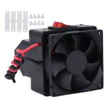 Tragbare Auto Windschutzscheibenheizung DC12V 300W mit Doppelschalter, einstellbarer Temperatur und Entfroster