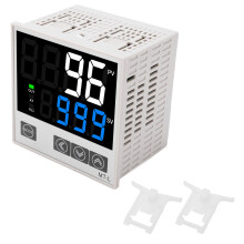 PID Temperaturregler Kit mit intelligenter digitaler Anzeige, automatisches Temperaturregelungsinstrument, AC100–240 V, 96 x 96 mm
