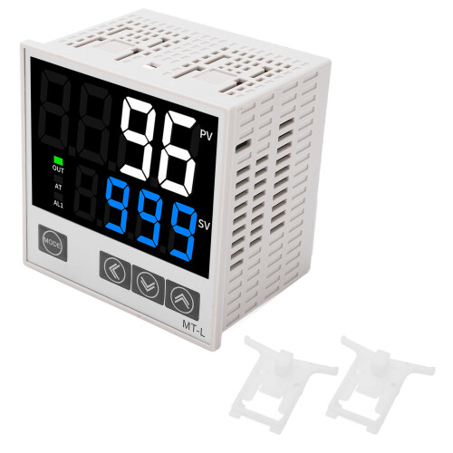 PID Temperature Controller Kit Intelligent Digital Display Automatic Temperature Control Instrument AC100?240V 96 X 96mm