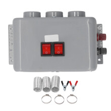 3 Loch Autoheizung, 24 V DC, 600 W, Scheibenentfroster Set, 2 stufige Heiz  und Entfeuchtungsfunktion für LKW, PKW, Taxi, Winter, geräuscharm