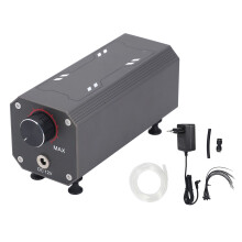 Gravier Luftunterstützungspumpen Set (22 l/min, geräuscharm, Metall) für CNC Schneiden und Gravieren, EU Stecker